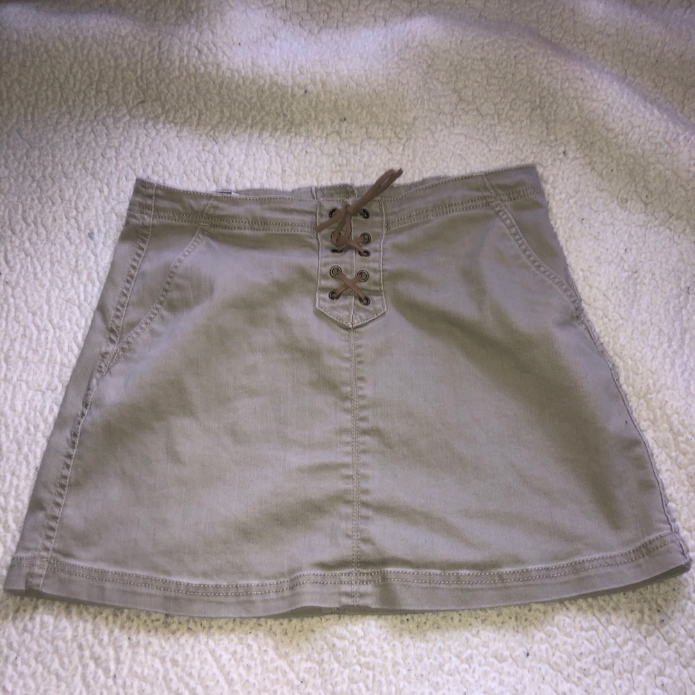 Tan skirt